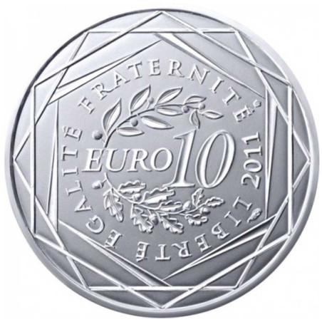 10 Euro Argent France 2011 - Pays de la Loire