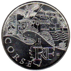 10 Euro Argent France 2011 - Corse