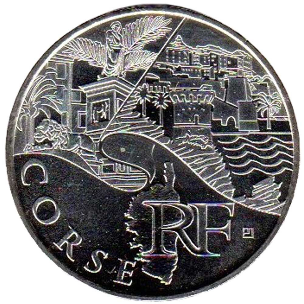 10 Euro Argent France 2011 - Corse