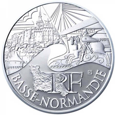 10 Euro Argent France 2011 - Normandie