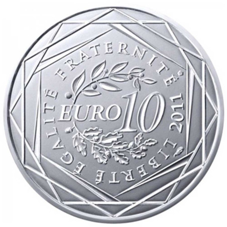 10 Euro Argent France 2011 - Normandie