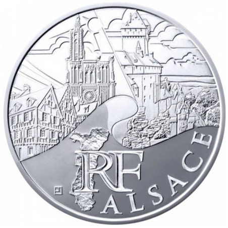 10 Euro Argent France 2011 - Alsace
