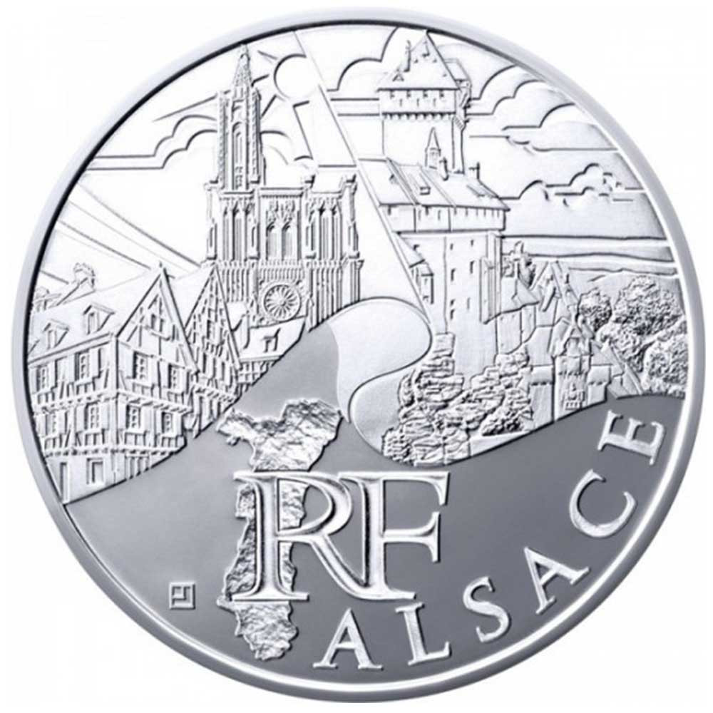10 Euro Argent France 2011 - Alsace