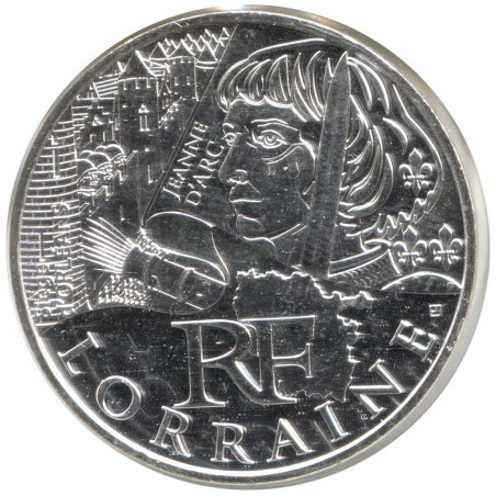 10 Euro Argent France 2011 - Lorraine