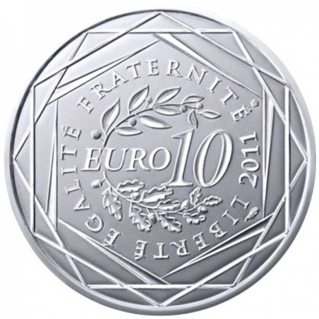 10 Euro Argent France 2011 - Auvergne