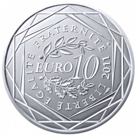 10 Euro Argent France 2011 - Bourgogne