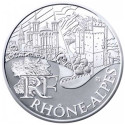 10 Euro Argent France 2011 - Rhône-Alpes