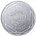 10 Euro Argent France 2011 - Rhône-Alpes