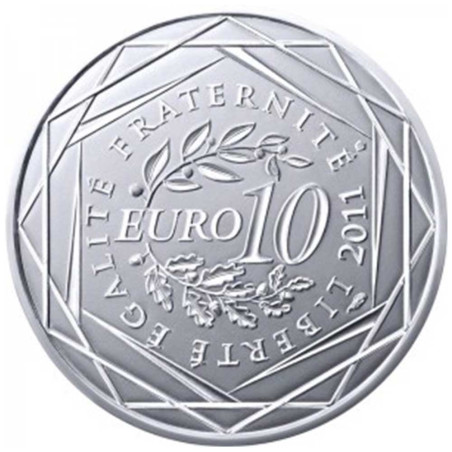 10 Euro Argent France 2011 - Picardie