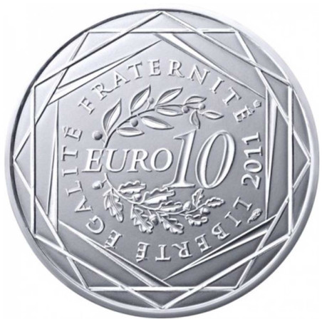 10 Euro Argent France 2011 - Midi-Pyrénées