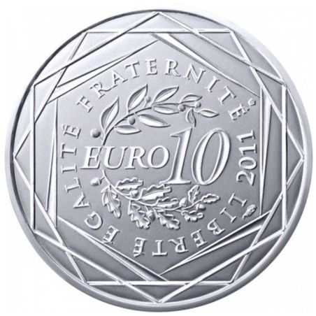 10 Euro Argent France 2011 - Poitou-Charentes