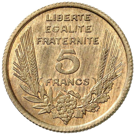 Essai 5 Francs Bazor 1933
