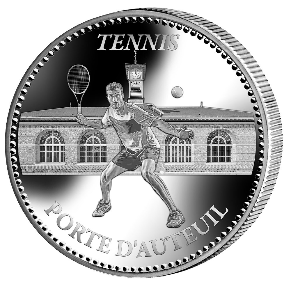 Pièce de collection - Tennis