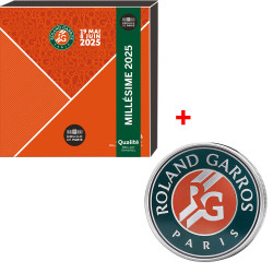 Miniset 2025 - Roland Garros + Médaille Souvenir Roland Garros Offerte