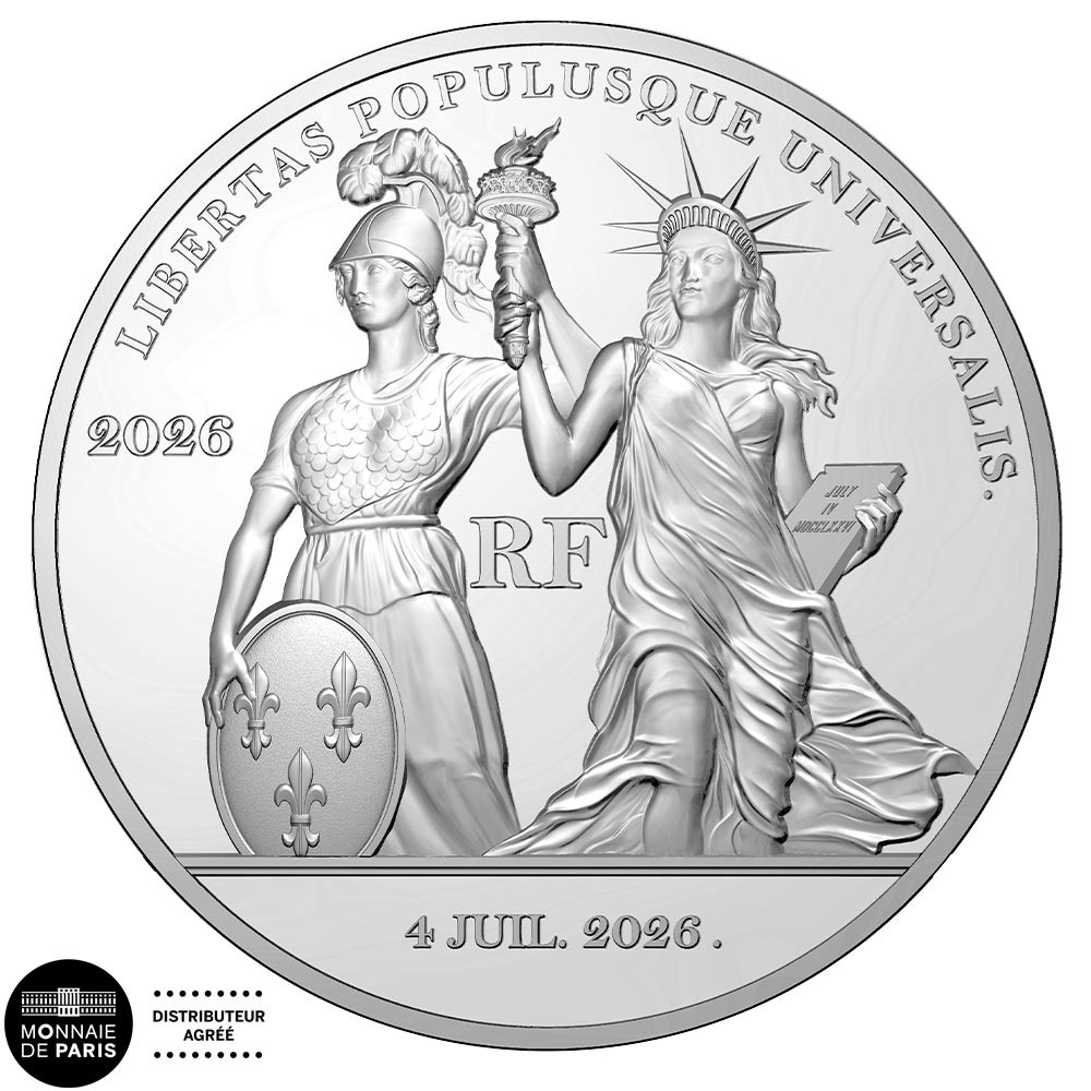 25 Euro Argent France 2026 - “Liberty”