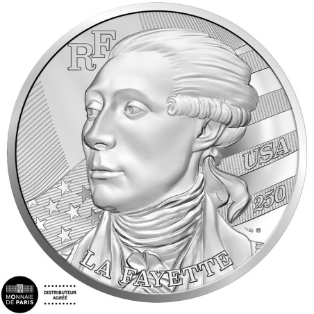 50 Euro Argent France BE 2026 - America 250
