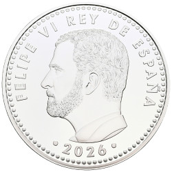 10 Euro Argent Espagne BE 2026 colorisée - 5e centenaire du Conseil d’État