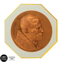 Pièce de collection en Bronze - Jean-Paul II
