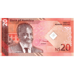 20 Dollars Namibie 2025