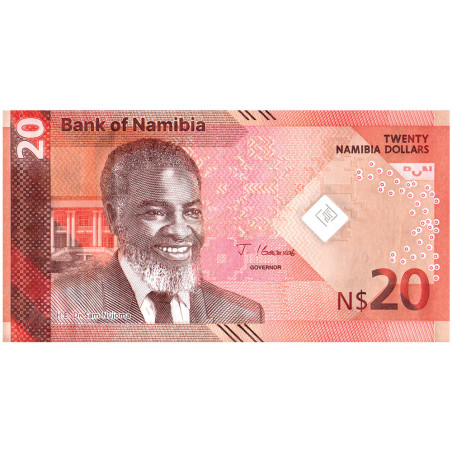 20 Dollars Namibie 2025