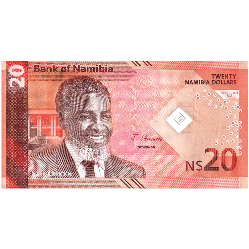 20 Dollars Namibie 2025