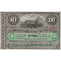 10 Pesos Cuba 1896