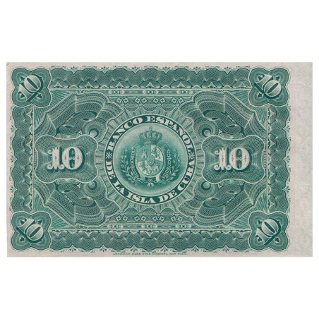 10 Pesos Cuba 1896 (2)