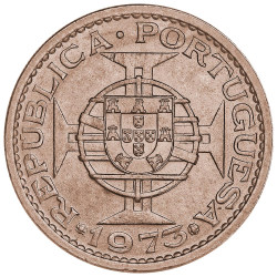 5 Escudos Guinée Portugaise 1973