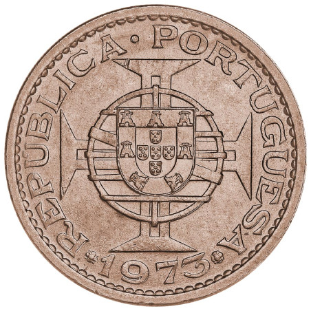 5 Escudos Guinée Portugaise 1973