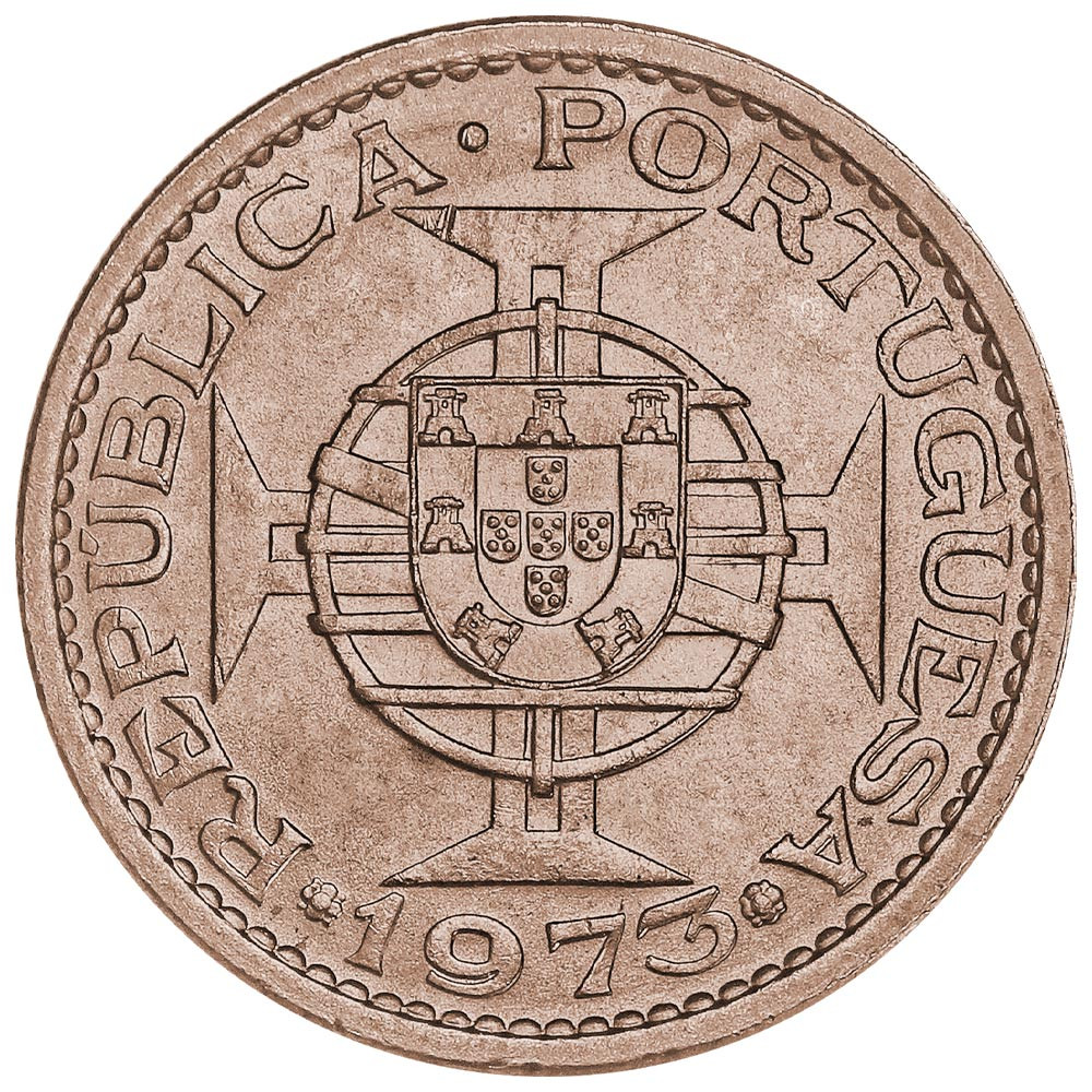 5 Escudos Guinée Portugaise 1973