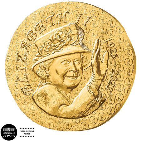 50 Euro Or  France BE 2026 - 100 ans de la naissance d’Élisabeth II