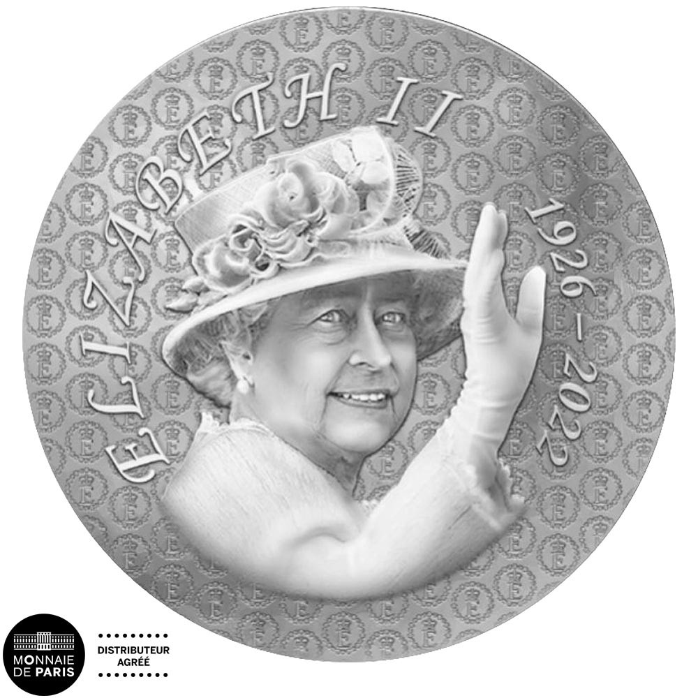 100 Euro Argent  France 2026 - 100 ans de la naissance d’Élisabeth II