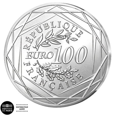 100 Euro Argent  France 2026 - 100 ans de la naissance d’Élisabeth II (3)