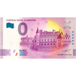 Billets Souvenir 0 Euro - Château royal d’Amboise