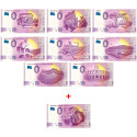 Lot 17 billets Souvenir 0 Euro + Billet Roméo et Juliette (2)