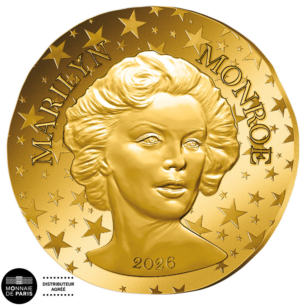200 Euro Or France BE 2026 - Marilyn Monroe