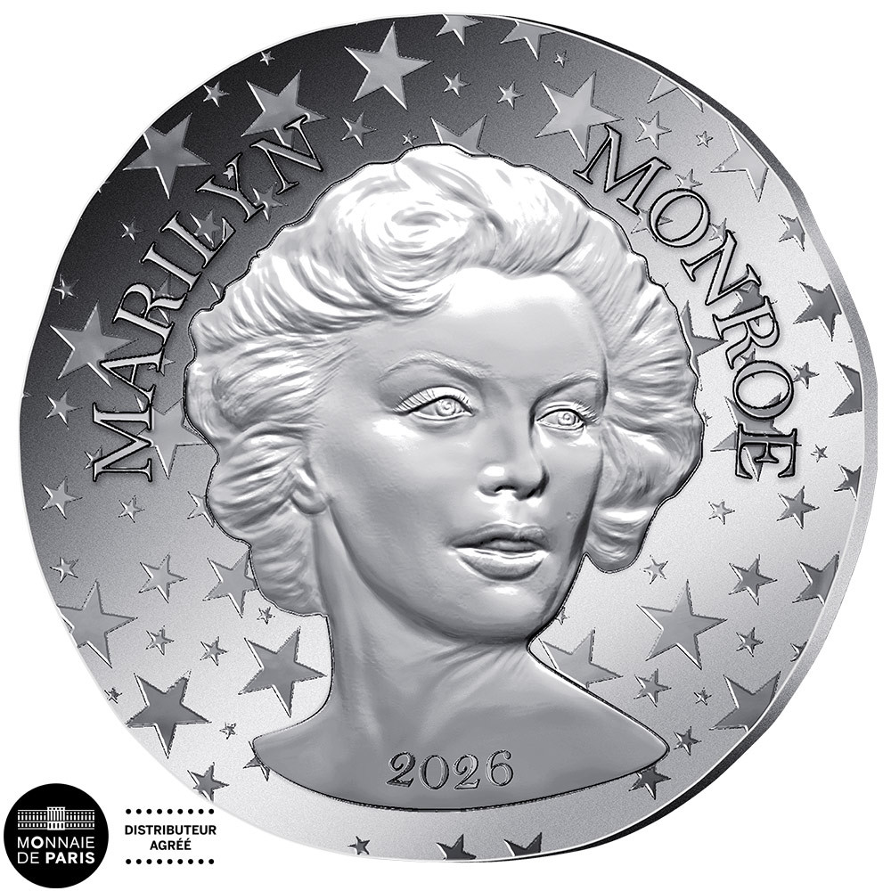 10 Euro Argent France BE 2026 - Marilyn Monroe