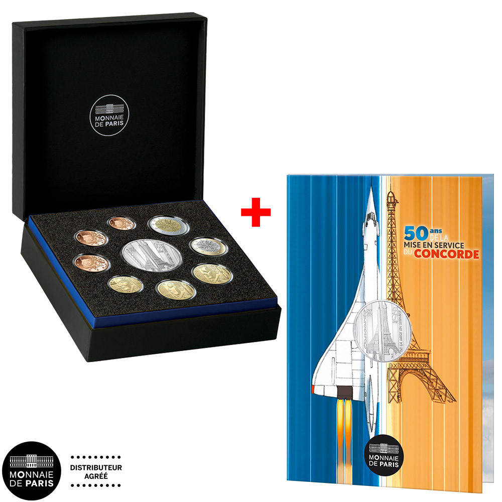 Coffret France BE 2026 - 50 ans du Concorde
