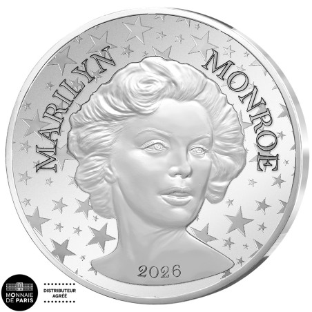 10 Euro Argent France 2026 - Marilyn Monroe (2)