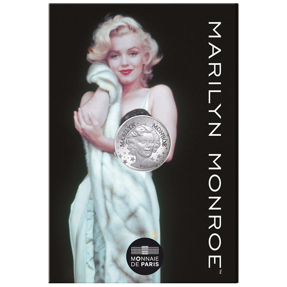 10 Euro Argent France 2026 - Marilyn Monroe