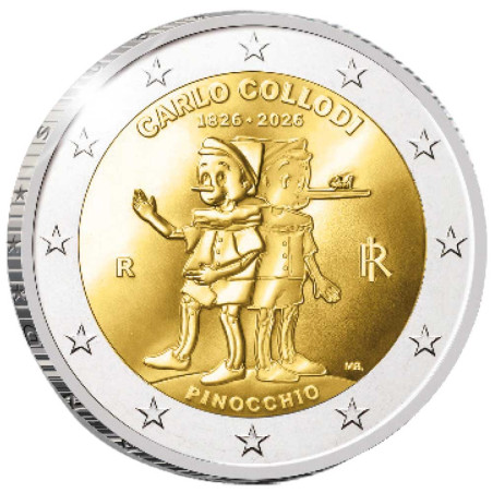 2 Euro Italie BU 2026 - Pinocchio
