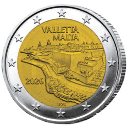 2 Euro Malte BU 2026 - Valette