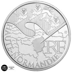 10 Euro Argent France 2010 - Région Haute Normandie