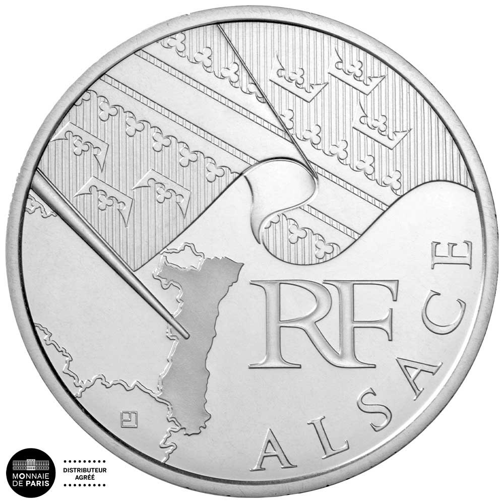 10 Euro Argent France 2010 - Région Alsace