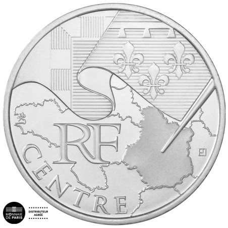 10 Euro Argent France 2010 - Région Centre