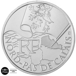 10 Euro Argent France 2010 - Région Nord-Pas de Calais