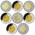 Lot 16 x 2 Euro UEM 2009 (2)