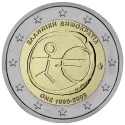 2009 - Grèce - 2 Euro commémorative 10 ans de l'Union Economique et Monétaire