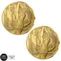 Lot 2 x 250 Euro Or  France BU 2026