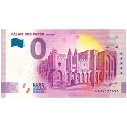 Billets Souvenir 0 Euro - Palais des Papes - Avignon